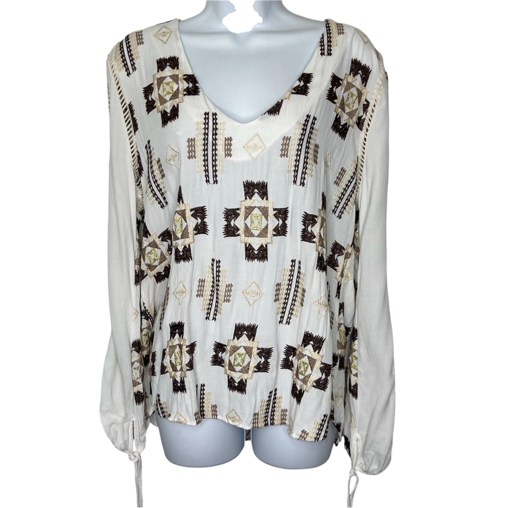 Flowers Of Romance Embroidered Top